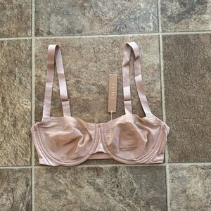 Skims No Show Unlined Demi Bra Clay Size 32C
